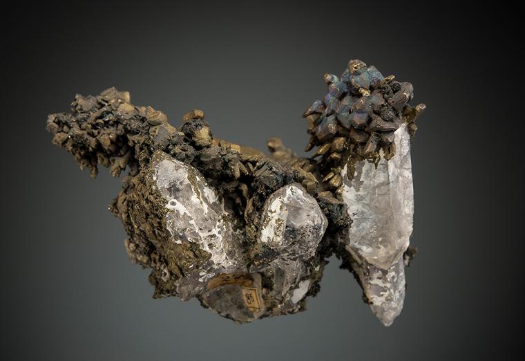 ACANTHITE on QUARTZ